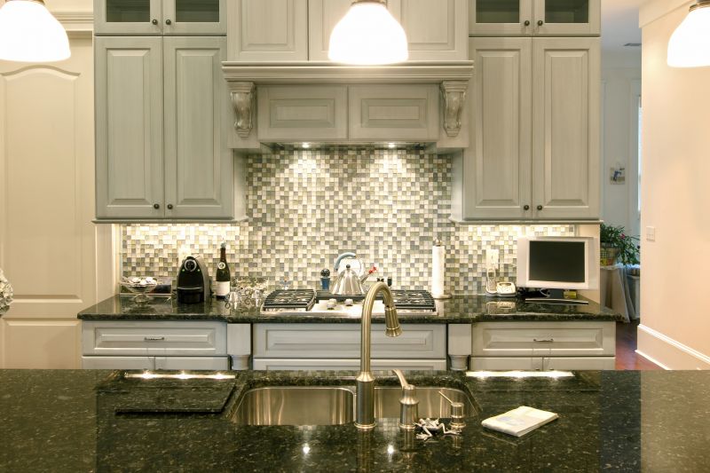 Mosaic Backsplash Installation
