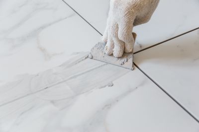 Grout Repair in Summer